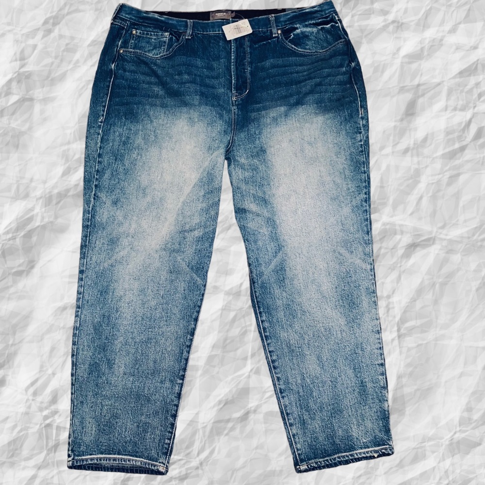 Torrid MOM Jean 24T‎ (42x27) Laural canyon STRAIGHT CLASSIC DENIM HIGH-RISE JEAN